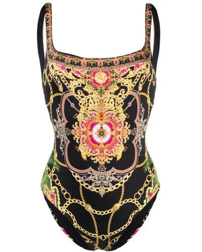 Camilla Jealousy And Jewels Swimsuit - Black