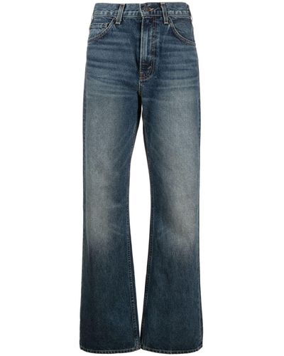 Nili Lotan High Waist Jeans - Blauw