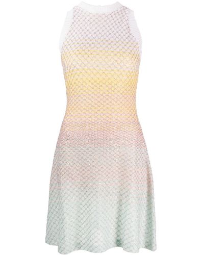 Missoni Dress With Sequins - White