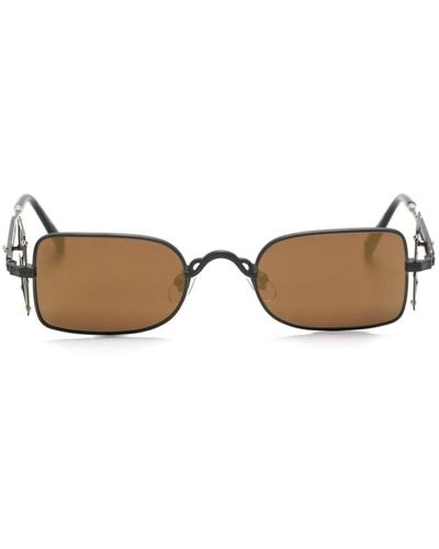 Matsuda Rectangle-frame Sunglasses - Brown