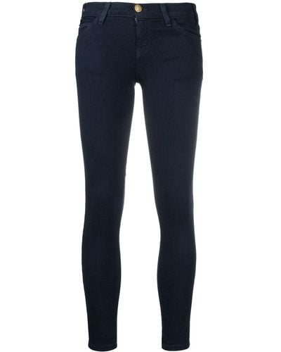 Current/Elliott Jeans skinny a vita bassa - Blu