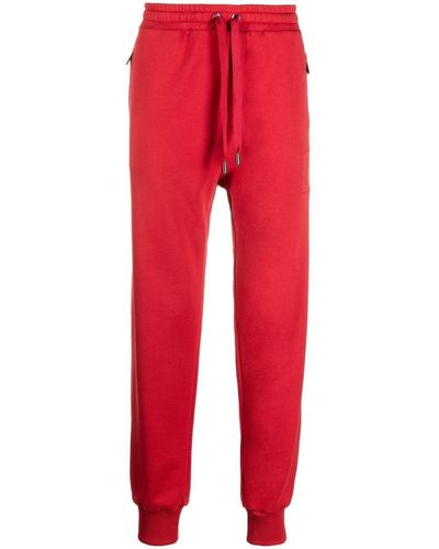 Dolce & Gabbana Drawstring Track Pants - Red