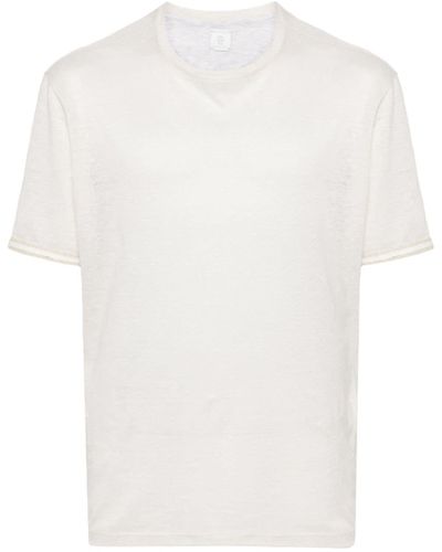 Eleventy Round Neck T-shirt - White