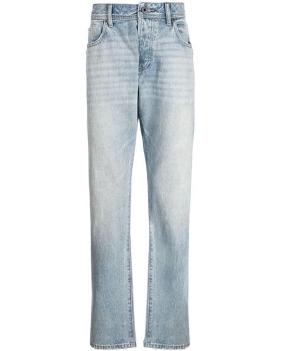 James Perse Pacific Straight-Leg-Jeans - Blau