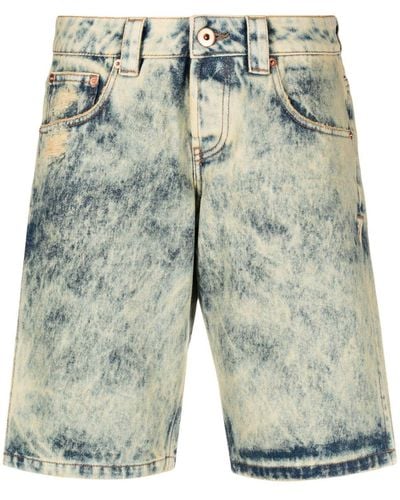 VAQUERA Jeans-Shorts mit Logo-Patch - Grau
