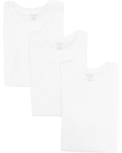 Calvin Klein Set di 3 T-shirt girocollo - Bianco