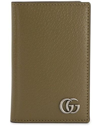 Gucci GG Marmont Leather Long Wallet - Natural