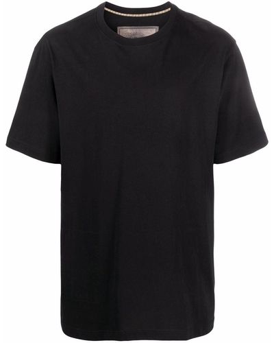 Ziggy Chen Round-neck Short-sleeve T-shirt - Black