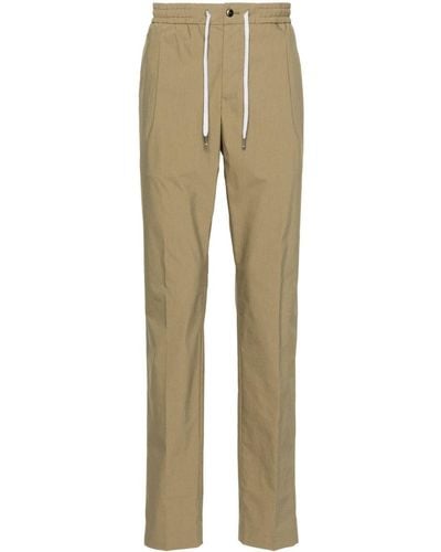 PT Torino Pantalones chinos ajustados de talle medio - Neutro
