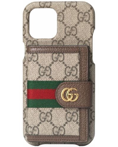 Gucci Funda Ophidia para iPhone 12 Pro Max (online) - Neutro