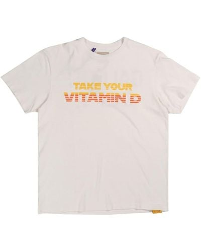 GALLERY DEPT. Vitamin D cotton T-shirt - Blanc