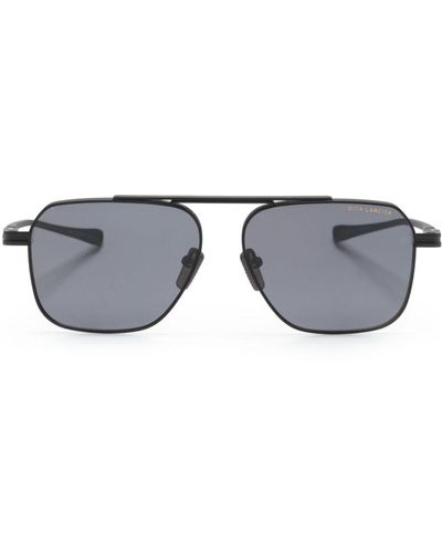 Dita Eyewear Dls-419 Pilot-frame Sunglasses - Grey