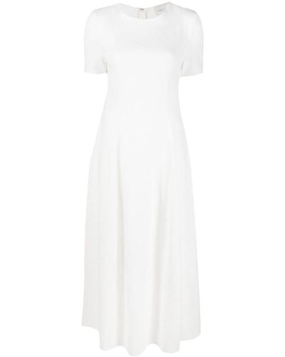 Loulou Studio Short-sleeve Midi Dress - White