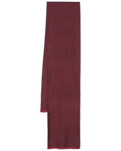Polo Ralph Lauren Geometric-print silk scarf - Morado