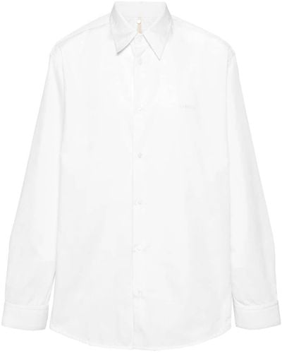OAMC Patch-detail Poplin Shirt - White