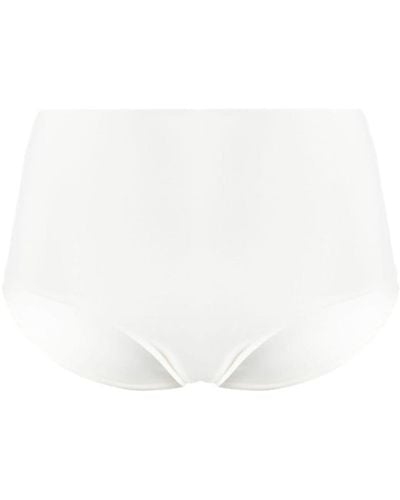 Marysia Swim Lloyd High-waist Bikini Bottoms - White