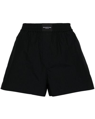 Alexander Wang Boxers With Patch - Black