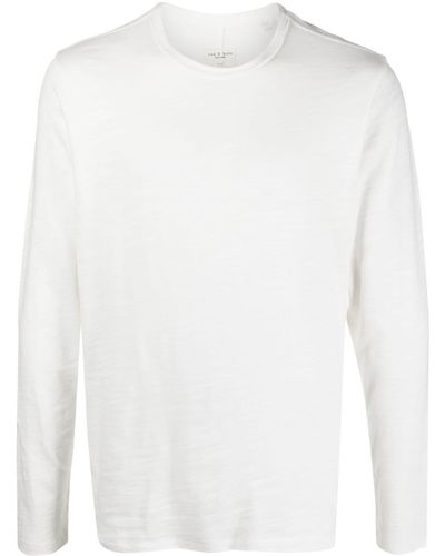 Rag & Bone T-shirt a maniche lunghe - Bianco
