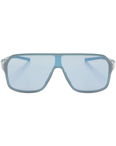 Tag Heuer Gafas de sol Bolide con montura estilo piloto - Azul