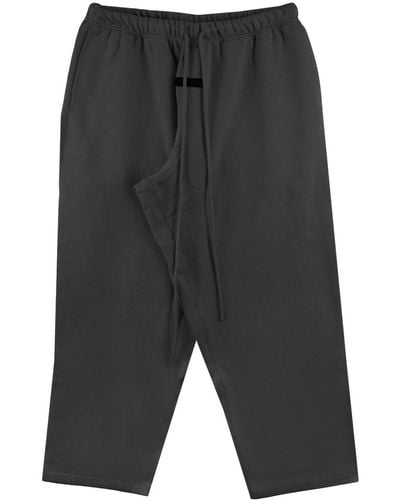 Fear Of God Drawstring Cropped Track Pants - Gray