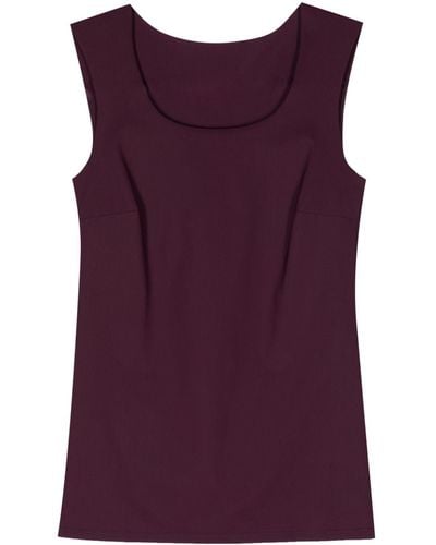 Patrizia Pepe Jersey Tanktop - Paars