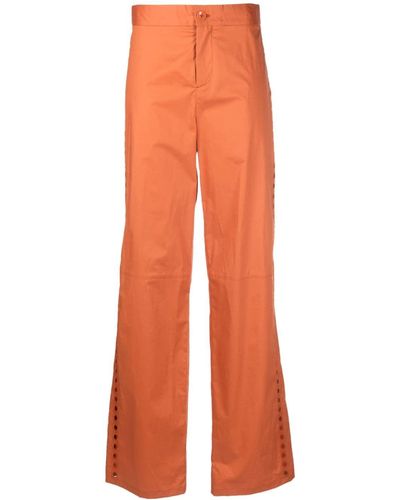 Aeron Strato Wide-leg Pants - Orange