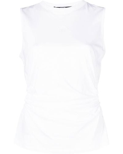Karl Lagerfeld Tanktop aus Bio-Baumwolle - Weiß