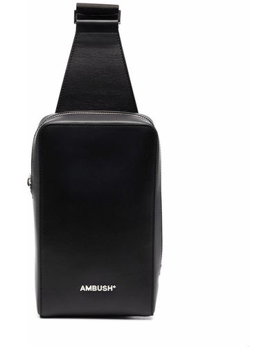 Ambush Logo-lettering Sling Bag - Black