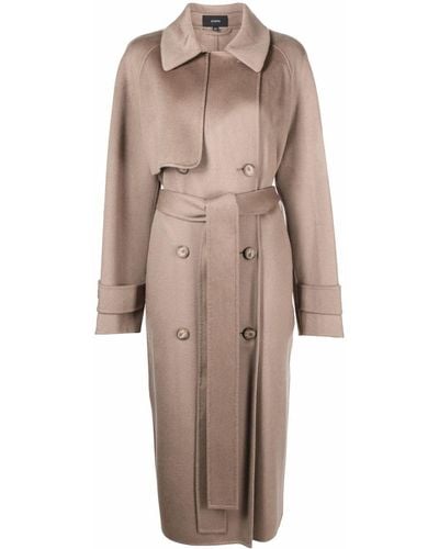 JOSEPH Trenchcoat Met Dubbele Rij Knopen - Naturel