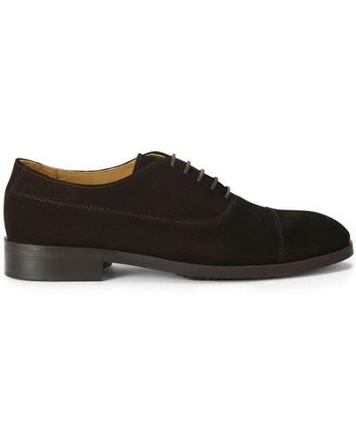 Kurt Geiger Chaussures oxford Hunter en daim - Noir