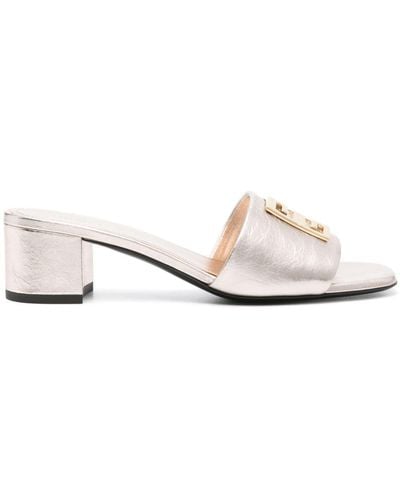Givenchy 4G Mules 50mm - Natur