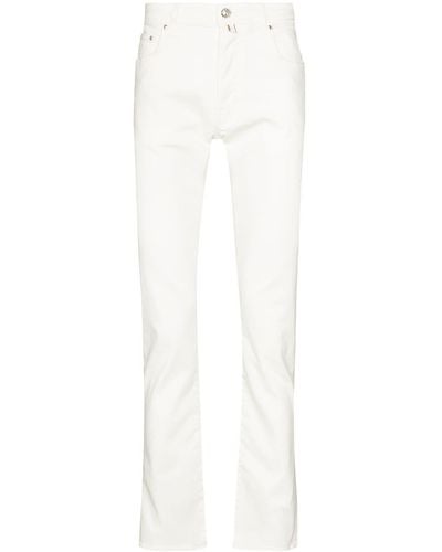 Jacob Cohen Bard Slim-fit Jeans - White