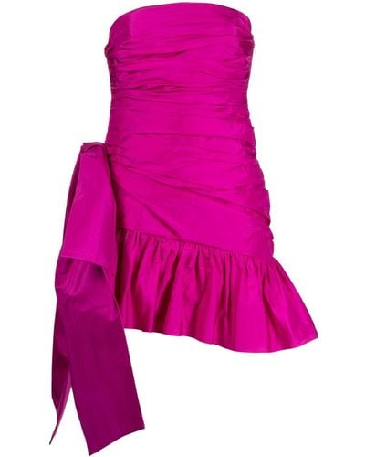 LoveShackFancy Noble Mini Dress - Pink