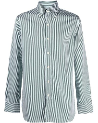 Polo Ralph Lauren Striped Long-sleeve Cotton Shirt - Blue