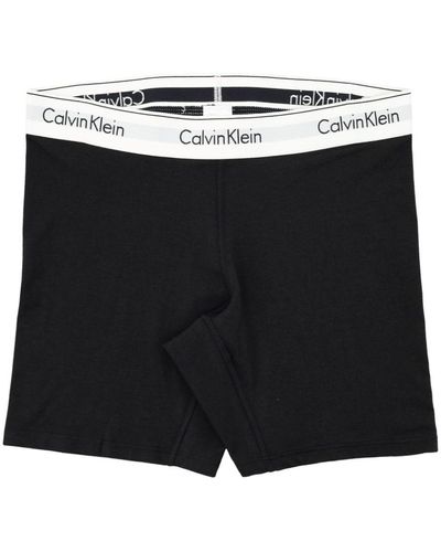 Calvin Klein ロゴウエスト ボクサーパンツ - ブラック