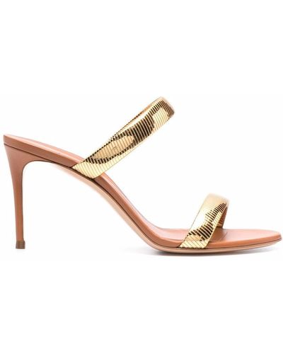 Casadei Sandals Golden - Multicolor