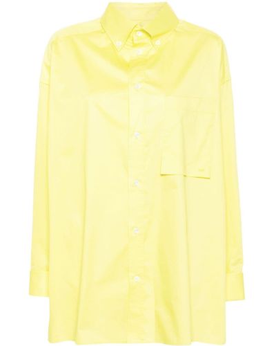 DARKPARK Nathalie Cotton Shirt - Yellow