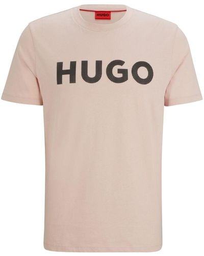 HUGO ロゴ Tスカート - ナチュラル