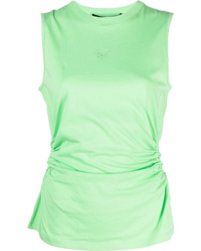 Karl Lagerfeld Cut-out Tank Top - Green