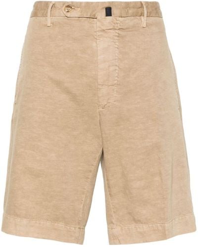 Incotex 39 cotton-blend chino shorts - Neutre