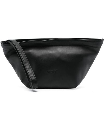 Marsèll Trapezio Leather Clutch Bag - Black