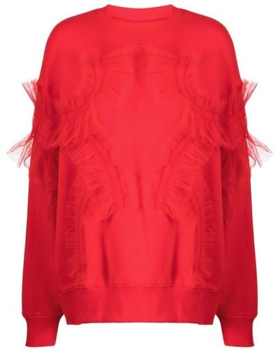 JNBY Blouse Met Ruches - Rood