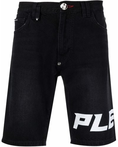 Philipp Plein Mykonos Knee-length Shorts - Black