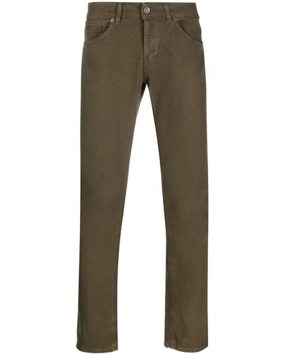 Dondup Klassische Slim-Fit-Jeans - Grün