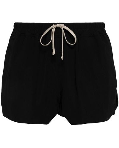 Rick Owens Badeshorts mit Kordelzug - Schwarz