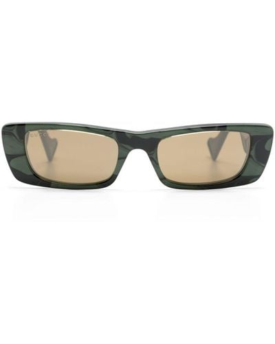 Gucci Sonnenbrille mit GG - Natur