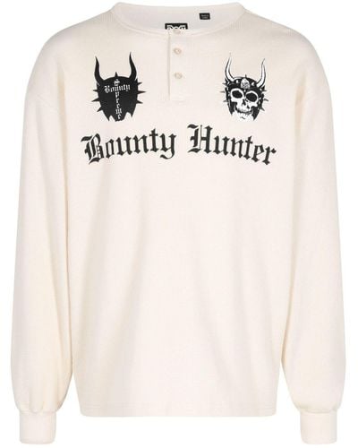 Supreme X Bounty Hunter Long-sleeve T-shirt - Natural