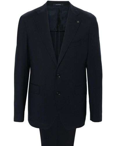 Tagliatore Einreihiger Anzug - Blau