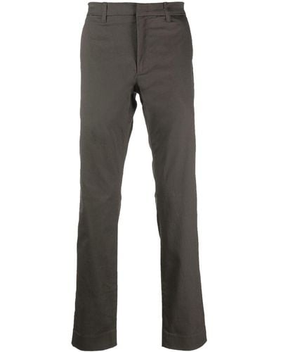 Vince Four-pocket Cotton Tailored Trousers - Grey
