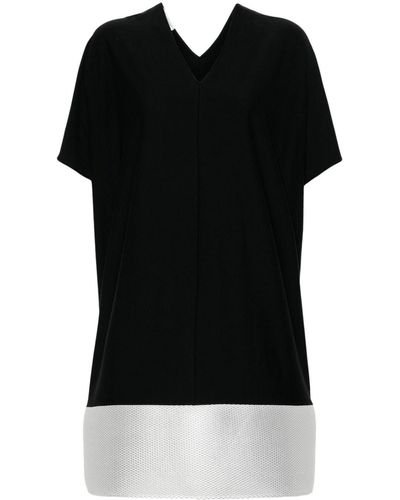 Stefano Mortari Panelled-design Dress - Black